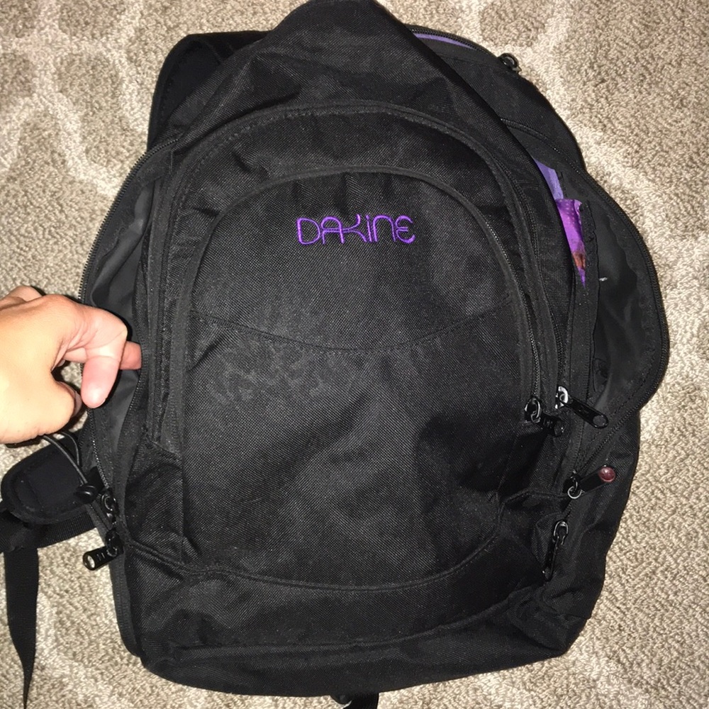 Black Dakine backpack
